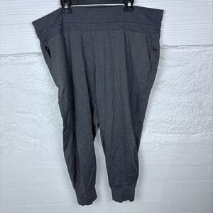 ATHLETA gray stretch workout athletic Venice jogger size 3X